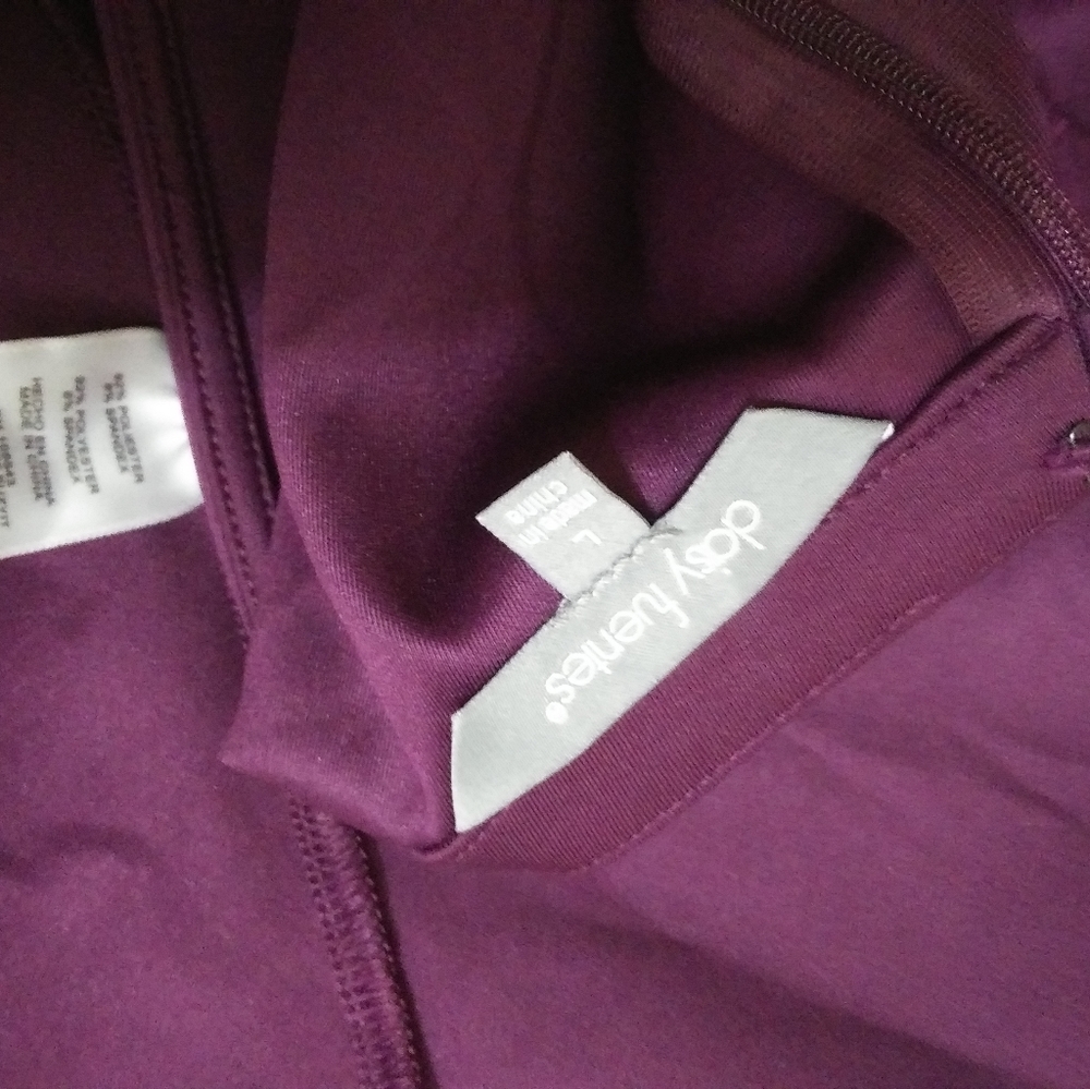 Daisy Fuentes, purple casual business dress, L - Picture 2 of 8